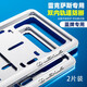 萊琥 車牌邊框保護(hù)框鋁合金藍(lán)牌照架汽車牌架框車牌架牌照框套架框 雷克薩斯專屬(銀色)發(fā)前后兩片 雙內(nèi)軌道防掰【插入式】