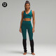 lululemon丨Ribbed Knit 女士羊毛混紡羅紋針織保暖腿套 LW9EW7S 黑色 O/S