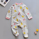 Iceagezoo斷碼嬰兒棉A類(lèi)男女寶長(cháng)袖爬服春秋哈衣雙拉鏈睡衣包腳連體 水果樂(lè )園雙拉鏈 66cm 3-6個(gè)月