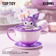 TOP TOY三麗鷗家族茶杯精靈系列手辦庫洛米盲盒兒童玩具女生生日新年禮物 單盒（款式隨機）