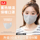 H&K冬季保暖口罩加厚高顏值防風(fēng)防塵護眼角護臉面罩 1件/袋【灰色】