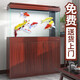 森森（SUNSUN）（免費入戶(hù)）魚(yú)缸客廳大型底過(guò)濾水族箱家用生態(tài)玻璃魚(yú)缸落地底濾 【剛果柚木】119長(cháng)41.5寬底濾 帶底濾禮包