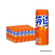 可口可樂（Coca-Cola）芬達(dá) 零卡 無糖橙味 汽水330ml*24罐 包裝隨機(jī)