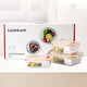 樂扣樂扣（LOCK&LOCK）耐熱玻璃套裝保鮮盒三件套（380ml+630ml+1000ml)LLG445S909