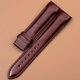 皓辰天梭1853庫圖系列T035原廠(chǎng)表帶女T035210A T035207A 原裝皮帶18mm 酒紅色無(wú)扣 18mm