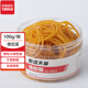 天章辦公(TANGO)橡皮筋100g/筒橡皮膠圈橡膠圈牛皮筋銀行柜臺辦公文具用品財務用品彈力耐用不易斷裂
