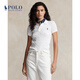 Polo Ralph Lauren 拉夫勞倫 女裝 經(jīng)典款修身版絞花編結(jié)Polo衫RL25312 100-白色 S (偏大)
