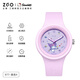 正港（ZGO）玉桂狗聯(lián)名手表女兒童小學(xué)生防水女童女孩初中生可愛(ài)果凍防水卡通 877酷洛mi-紫色X