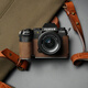 MRSTONE富士XS20相機皮套真皮保護套適用于fujifilm xs20手柄相機套富士x-20真皮半套三腳架底座保護配件 瘋馬色