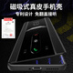 德曼尼 vivoS18手機殼S18pro真皮磁吸翻蓋式S18e保護套vivo系列新款全包防摔高級感 玄黑（真皮 磁吸）+屏幕膜 vivoS18