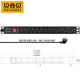 貝奇貝 PDU機柜插座19英寸6/8/10位鋁合金10A通用防雷雙斷開(kāi)關(guān)工業(yè)插座機房配電單元定制拖線(xiàn)插座 6位10A萬(wàn)用孔+雙斷-1.5平方3米線(xiàn)10A插頭