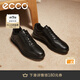 愛步（ECCO）商務皮鞋 男士休閑皮鞋男鞋牛皮鞋子正裝鞋 雅仕207124 黑色20712401001 43