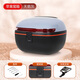 萬(wàn)仕龍電動(dòng)車(chē)后備箱通用電瓶車(chē)摩托車(chē)大容量適用于雅迪愛(ài)瑪儲(chǔ)物箱后尾箱 密碼鎖尾箱【天鵝灰】+加高支架 尾箱附贈(zèng)安裝配件包