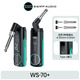 SWIFF AUDIO瑞孚WS80/70plus電吹管無(wú)線(xiàn)發(fā)射接收器電吉他藍牙連接樂(lè )器收發(fā)器 WS70plus【6.35/3.5兩種接頭】