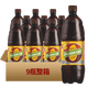 俄羅斯進(jìn)口歐奇可娃牌格瓦斯500ml/1L/瓶液體面包雙重發(fā)酵飲料 1L*9瓶（整箱）