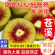 四川廣元蒼溪紅心獼猴桃 奇異果新大果特大果禮盒彌泥 蒼溪紅心獼猴桃整箱0g 小果15枚【50-70g】比雞蛋小不推薦