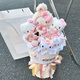 萌娛哈嘍kitty花束 hellokitty花束生日禮物女生哈嘍凱蒂貓送閨蜜女友 豪華款-凱蒂貓花束+禮袋/燈帶 代