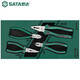 世達(dá)（SATA）4件鉗子套裝工具托組套鋼絲鉗斜嘴鉗尖嘴鉗水口鉗09912A (09912A) 4件鉗子組套