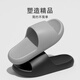 路拉迪情侶拖鞋男夏季新款優(yōu)質(zhì)EVA家用室內(nèi)浴室洗澡防滑女涼拖鞋 灰色 265mm (適合41-42碼)