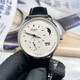格拉蘇蒂（Glashütte Original）【二手99新】格拉蘇蒂議員系列40mm自動(dòng)機械男表 精鋼 帶日歷 白盤(pán)藍針 40MM偏心月相1-90-02-42-32-05