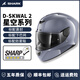 SHARK頭盔進(jìn)口鯊魚(yú)摩托車(chē)機(jī)車(chē)雙鏡片大尾翼全盔四季防霧街車(chē)賽車(chē)星空2 水泥灰-HE4030NS01（送透明鏡） XL(59-60)頭圍