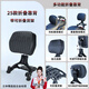 適用金吉拉300灰石250閃300QJ350春風450CLC豪爵cu摩托車折疊靠背 折疊靠背+折疊貨架（鋁合金款） 春風450CLC