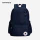 Converse 匡威中學(xué)生書(shū)包新款兒童雙肩背包多功能口袋減負書(shū)包青少年 藏青藍 M【44*30*11cm 約14.5L】