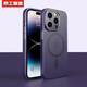 京工智造【定制款丨合金鏡頭】適用蘋果14promax手機(jī)殼iphone14pro保護(hù)套全包防摔Magsafe磁吸充電磨砂簡約 蘋果14ProMax【暗紫色】輕砂手感-贈(zèng)鋼化膜 合金鏡頭保護(hù) l內(nèi)置磁吸