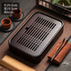 陶福氣茶盤(pán)家用輕奢現代小型儲水式茶臺功夫茶具竹茶盤(pán)長(cháng)方形簡(jiǎn)約托盤(pán) 福和茶盤(pán)(小)【升級加厚】