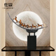 佐森（ZUOSEN）八駿雄風(fēng) 金屬銅馬擺件 客廳辦公室工藝品 創(chuàng)意擺設(shè)開業(yè)喬遷禮品 八駿雄風(fēng)770*170*650mm