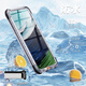 逆流科技華為mate60pro防水手機殼膜保護套全包防摔密封防塵戶(hù)外運動(dòng)防雪游泳浮潛水下高清拍照錄像雨天por 時(shí)尚黑 華為Mate60Pro