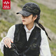 MAXGEAR鹖冠休閑帽男女情侶戶外運(yùn)動個性潮流騎行防曬軟頂鴨舌遮陽棒球帽 暗夜-黑