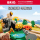 BRIO【基礎(chǔ)豪華套裝】瑞典品質(zhì)火車軌道拼搭玩具兒童禮物3歲+ 33960-World野外探險套裝