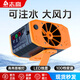 志高掛腰風(fēng)扇制冷大容量戶外降溫神器工地工作超大風(fēng)力隨身便攜式焊工帶腰間后背上噴霧空調(diào)制冷小風(fēng)扇 愛馬仕橙【1萬6毫安】噴霧制冷+數(shù)顯+照明