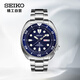 精工（SEIKO）手表精鋼表帶自動(dòng)/手動(dòng)上鏈機(jī)械潛水男表 新年禮物SRP773J1七夕