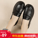 宜馳（EGCHI）女單鞋樂(lè )福皮鞋百搭平底鞋一腳蹬女鞋子 HKDB15 經(jīng)典款 38