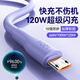 艾熒者micro USB安卓數據線(xiàn)適用華為vivo小米oppo快充6A老款式加長(cháng)手機type-c通用usb充電器頭口充電線(xiàn) 溫柔紫【安卓階梯】加粗高品質(zhì)銅芯 1米【親膚液態(tài)硅膠耐用耐折】