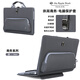 BKB筆記本電腦防護包收納內膽包保護套適用于蘋(píng)果聯(lián)想華為華碩惠普14 深灰色商務(wù)有手提（留言型號） 華為電腦(備注品牌型號)