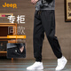 吉普（JEEP）2025春夏新款休閑褲男士潮流高端束腳工裝褲百搭高級感男士褲子男