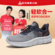 足力健老人鞋男新年秋季新款一腳蹬透氣網(wǎng)面跑鞋戶(hù)外防滑運動(dòng)休閑鞋