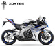升仕ZONTES 703RR 新款仿賽摩托車水冷三缸699cc（付款后45天內(nèi)發(fā)貨） 亮銀（西互卡鉗）