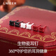 Lnieer生物瓷養(yǎng)耳洞耳釘女陶瓷養(yǎng)耳棒隱形睡覺免摘男小眾爆款耳骨釘耳飾 紅色四葉草耳釘【真生物瓷】