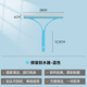 康多多山崎雙面清洗玻璃刮子汽車(chē)刮刀搽窗器家用地板刮擦窗器刮水器地刮 藍色玻璃刮水器