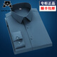 AJGNEAMAIN長(zhǎng)袖襯衫男士正裝襯衫職業(yè)休閑免燙純色長(zhǎng)袖襯衣高端男裝2025新款 5815-8（墨綠色）【立體有型】 38 碼(建議100-120斤)