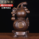 戲鯉實(shí)木雕葫蘆擺件工藝品客廳玄關(guān)酒架電視柜擺件喬遷新居搬家禮物 小號(hào)木葫蘆(長(zhǎng)16*高30厘米