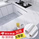 驕鹿加厚大理石紋廚房貼防水瓷磚墻貼膜柜門(mén)家具翻新貼紙貼紙防油 【白底灰石】60*300cm