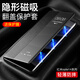 鍇美適用紅米note14pro+手機(jī)殼小米note14保護(hù)套翻蓋皮套redmi13pro鏡頭全包硅膠防摔外殼男女簡約 Note 14 Pro+【優(yōu)雅黑】高端素皮