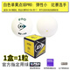 DUNLOP登路普DUNLOP雙黃點(diǎn)壁球職業(yè)比賽球藍(lán)點(diǎn)紅單黃點(diǎn)標(biāo)準(zhǔn)彈力球 單黃點(diǎn)白色球1粒 彈性小-比賽級