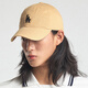 美職棒（MLB）男女復古可調節軟頂運動(dòng)棒球帽休閑遮陽(yáng)鴨舌帽情侶CP77/CP66 卡其色LA黑標【CP77-07BGS】 均碼