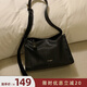 南風(fēng)Chio2nd 極簡(jiǎn)時(shí)代托特包包女士春夏高級感通勤單肩斜挎包七夕禮物 黑色
